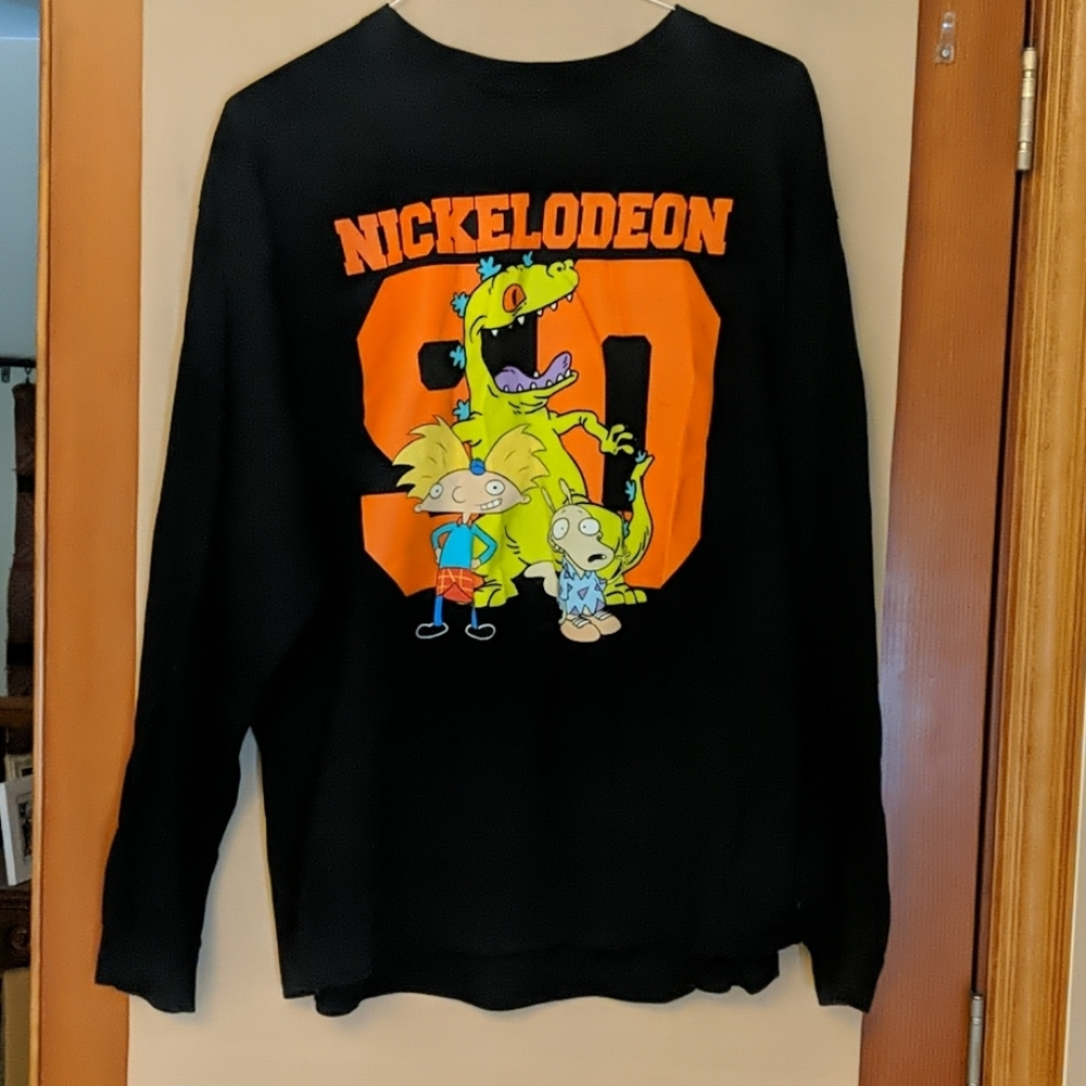 Nickelodeon 90 Official 2017 Long Sleeve T-shirt S